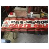 Agro Pre-season part sale paper sign