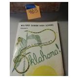 Milford Senior High 1971 Oklahoma play program