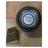 Goodyear ashtray and Frank A Jackson commercial