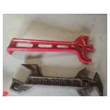 International Harvester wrench and old wrench
