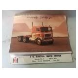 I.G Burton Truck advertising calendar