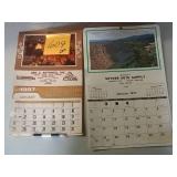 Geo C Rothwell and Snyder advertising calendars