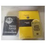 Greenfield tools catalog and John Deere 55EV and