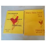 Delmarva Chicken Festival 1948 & 1950 Programs