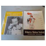 Delmarva Chicken Festival 1953 & 1954 Programs