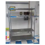 4 Shelf Stainlass Unit