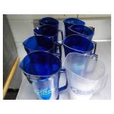 Bud Light Pitcher 8 pieces