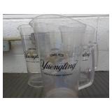 Yuengling Pitchers 3 pieces