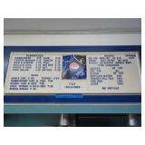 Pepsi Display Sign   w/ box of letters