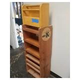 Wooden shelfs