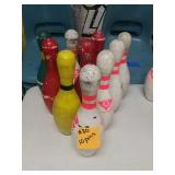 10 bowling pins