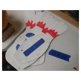 Paper bowlibg pins. #5 missing