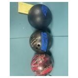 3 bowling balls