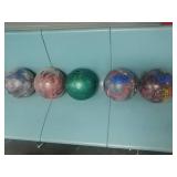 5 bowling balls