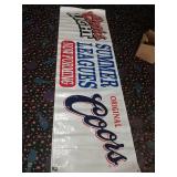 Coors. Summer league sign 10