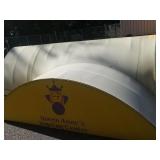 Queen annes bowl awning