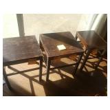 3 piece small table set