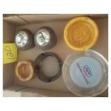 Ash trays and lighters