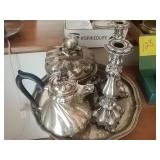 Silver serving set