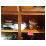 Corning ware and pans