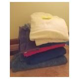 Towels and bath rugs