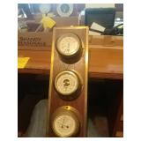 clock barometer and thermometer