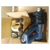 Miscellaneous piping material and heat gun