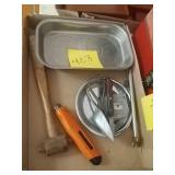 Magnetic bowl mallet cutter and assorted tools