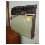 Drafting table with cover