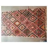 Diamond area rug 33" x 61"