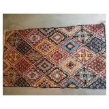 Diamond area rug 32x52
