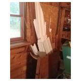 Scrap wood and siding