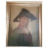 Oil on canvas painting