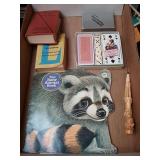 Books, games pen