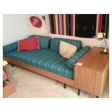 Sofa and end table