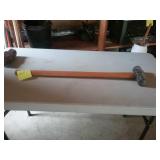 Sludge  hammer