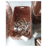 Basket and rope