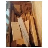 Scrap wood and box