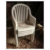 4 patio chairs
