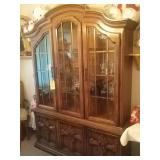 China cabinet.  58 wide x 80 tall x 16 deep. 3