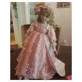 25" porcelain doll