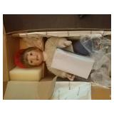 Porcelain boy baby doll