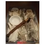 Dinnerware and silverware