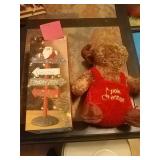 Christmas smooth and Santa decoration