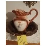 Picture and wash basin