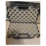 Empty cushioned carrying case