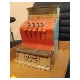 Antique toy metal cash registar