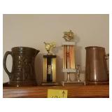 Trophies akd pitchers