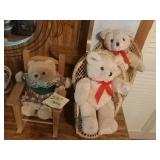 3 bears in chairs