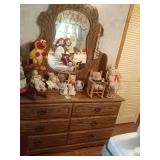 6 drawer dresser and mirror